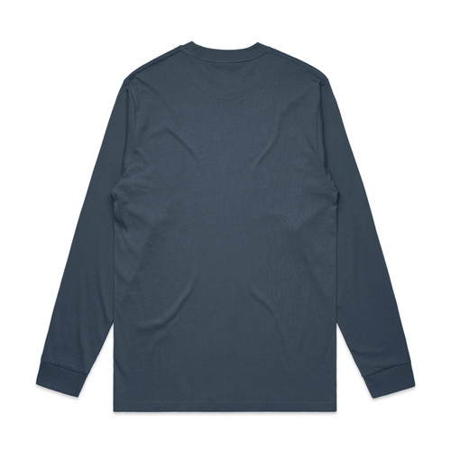 PETROL BLUE - BACK general-l/s-tee-petrolblue-back